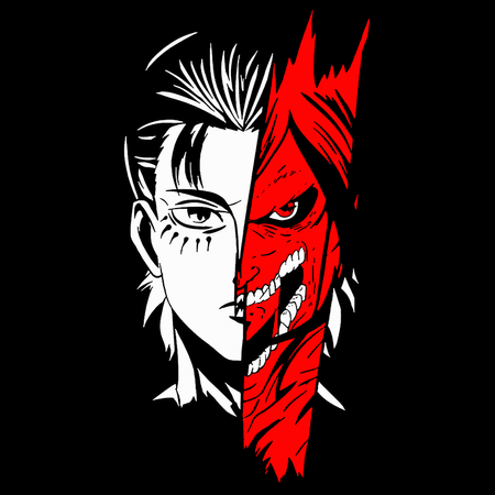 Torba z uszami z Attack on titan