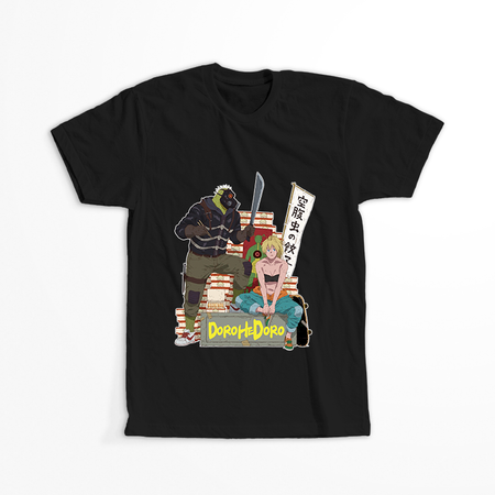 Koszulka Czarna Dorohedoro - WYBIERZ KOLOR KOSZULKI I FASON