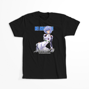 Koszulka Czarna Neon Genesis Evangelion - WYBIERZ KOLOR KOSZULKI I FASON