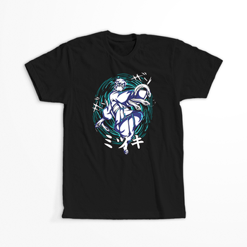 Koszulka Czarna Naruto / Boruto - WYBIERZ KOLOR KOSZULKI I FASON