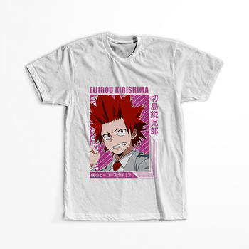 Koszulka Biała My Hero Academia / Akademia bohaterów - WYBIERZ KOLOR KOSZULKI I FASON