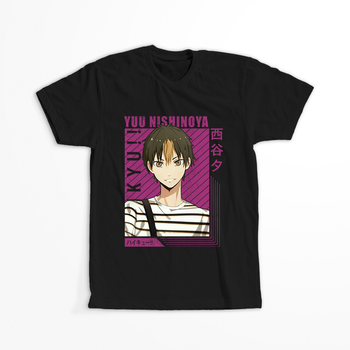 Koszulka Czarna - Haikyuu!!  - WYBIERZ KOLOR KOSZULKI I FASON