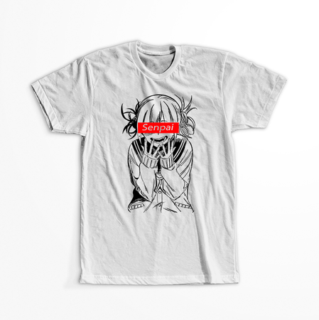 Koszulka Biała My Hero Academia / Akademia bohaterów - WYBIERZ KOLOR KOSZULKI I FASON