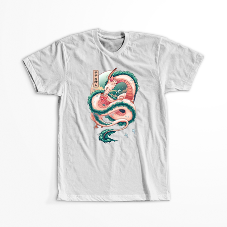 Koszulka Biała - Spirited Away / W krainie bogów - WYBIERZ KOLOR KOSZULKI I FASON