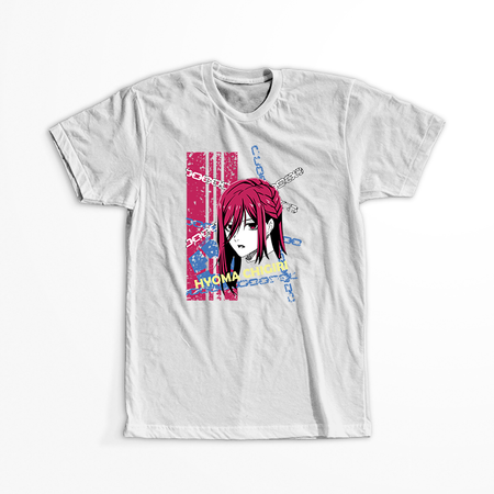 Koszulka Biała - Blue Lock - WYBIERZ KOLOR KOSZULKI I FASON