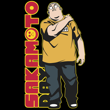 Koszulka Biała Sakamoto Days - WYBIERZ KOLOR KOSZULKI I FASON