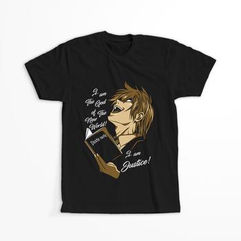 Koszulka Czarna Death Note - WYBIERZ KOLOR KOSZULKI I FASON