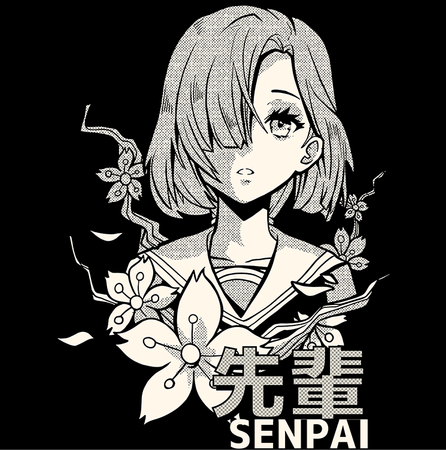 Torba z uszami z Senpai