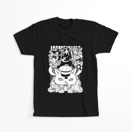 Koszulka Czarna Hoozuki no Reitetsu WYBIERZ KOLOR KOSZULKI I FASON