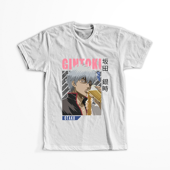 Koszulka Biała Gintama WYBIERZ KOLOR KOSZULKI I FASON