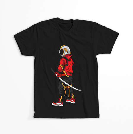 Koszulka Samuraj KOLOR KOSZULKI I FASON