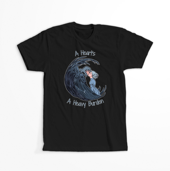 Koszulka Czarna - Howl's Moving Castle - WYBIERZ KOLOR KOSZULKI I FASON