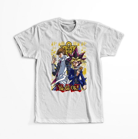 Koszulka Biała Yu-Gi-Oh! - WYBIERZ KOLOR KOSZULKI I FASON