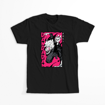 Koszulka Czarna Dandadan - WYBIERZ FASON KOSZULKI