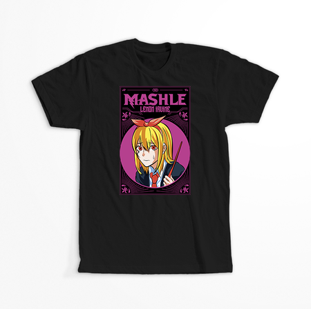 Koszulka Czarna - MASHLE - WYBIERZ KOLOR KOSZULKI I FASON