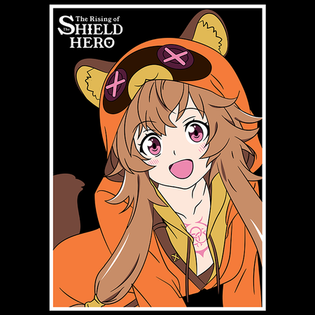 Koszulka Czarna - The Rising of the Shield Hero - WYBIERZ KOLOR KOSZULKI I FASON