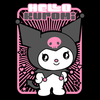 Torba z uszami z Kuromi