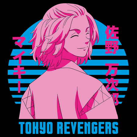 Koszulka Czarna Tokyo Revengers WYBIERZ KOLOR KOSZULKI I FASON