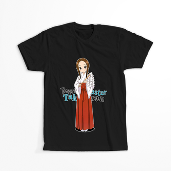 Koszulka Czarna Karakai Jouzu no Takagi-san - WYBIERZ KOLOR KOSZULKI I FASON