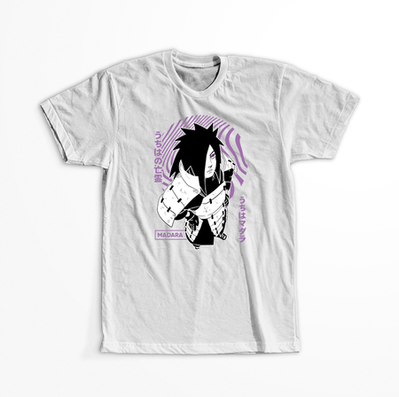 Koszulka Biała Naruto / Boruto - WYBIERZ KOLOR KOSZULKI I FASON
