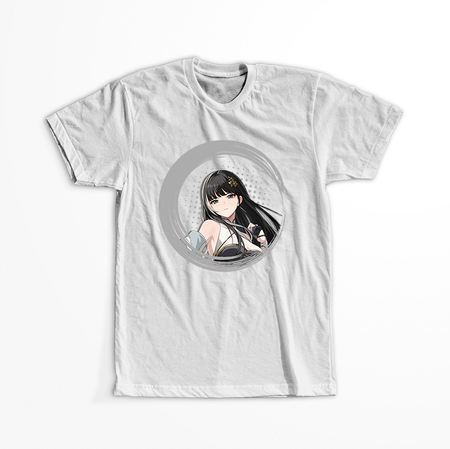 Koszulka Biała Wuthering Waves - WYBIERZ FASON I KOLOR KOSZULKI 