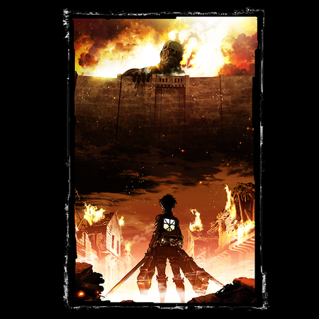 Torba z uszami z Attack on titan