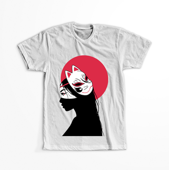 Koszulka Kitsune WYBIERZ KOLOR KOSZULKI I FASON