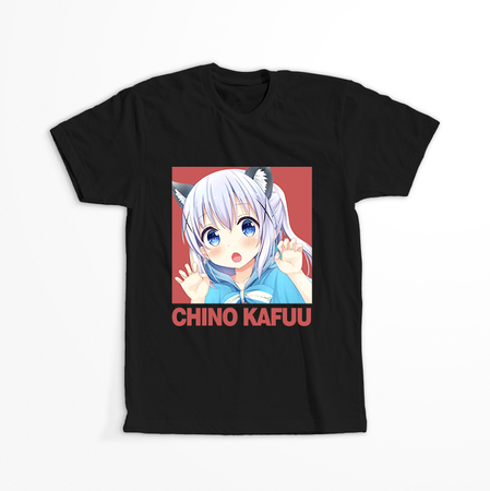 Koszulka Czarna - Is the Order a Rabbit?  - WYBIERZ KOLOR KOSZULKI I FASON