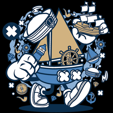 Koszulka Marynarz KOLOR KOSZULKI I FASON