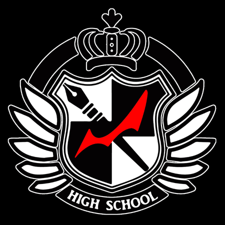 Koszulka Czarna - Danganronpa - WYBIERZ KOLOR KOSZULKI I FASON