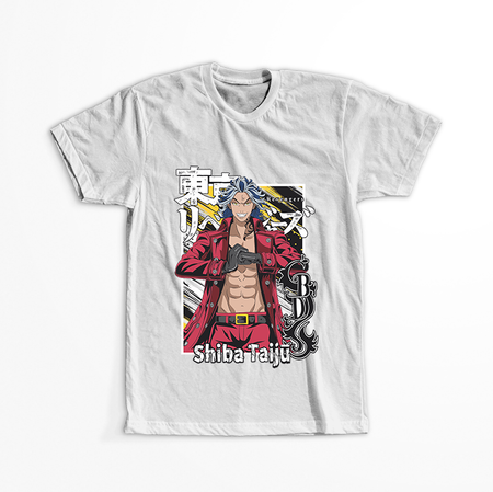 Koszulka Biała Tokyo Revengers WYBIERZ KOLOR KOSZULKI I FASON