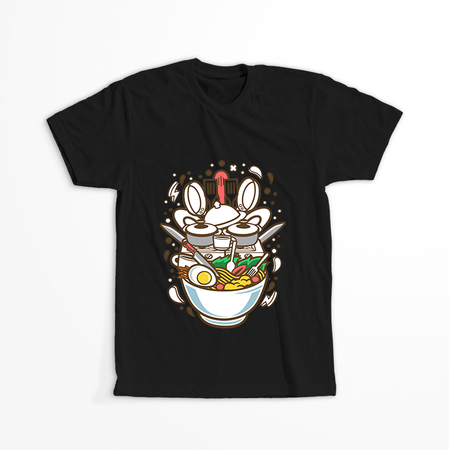 Koszulka Ramen KOLOR KOSZULKI I FASON