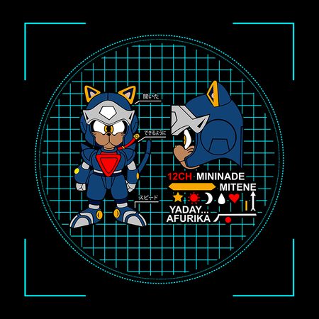 Koszulka Czarna Samurai Pizza Cats / Samuraje z Pizza Kot - WYBIERZ KOLOR KOSZULKI I FASON