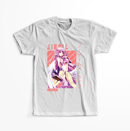 Koszulka Biała No Game No Life - WYBIERZ KOLOR KOSZULKI I FASON