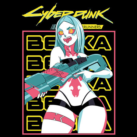 Torba z uszami z Cyberpunk Edgerunners