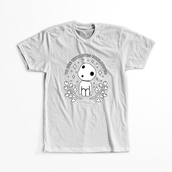 Koszulka Biała - Princess Mononoke - WYBIERZ KOLOR KOSZULKI I FASON