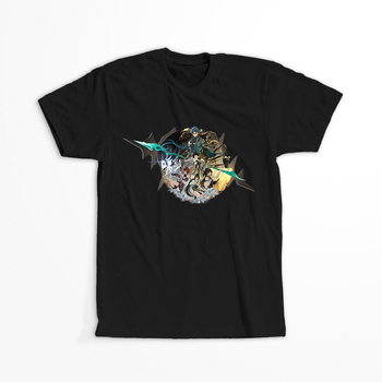 Koszulka Czarna Wuthering Waves - WYBIERZ FASON I KOLOR KOSZULKI