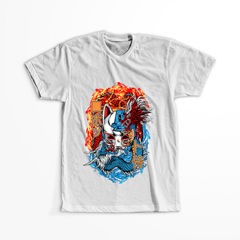 Koszulka Smok i Samuraj WYBIERZ KOLOR KOSZULKI I FASON