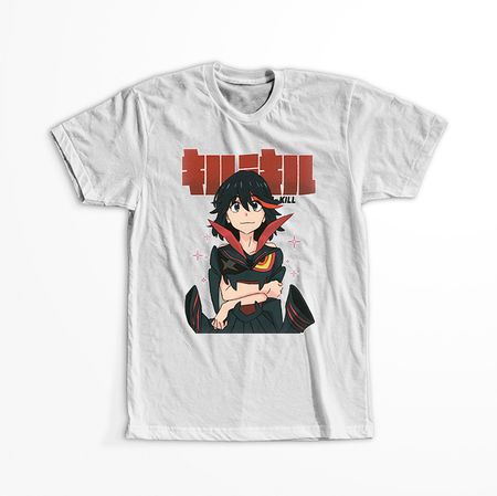 Koszulka Biała - Kill La Kill - WYBIERZ KOLOR KOSZULKI I FASON