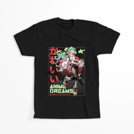 Koszulka Anime Girl KOLOR KOSZULKI I FASON