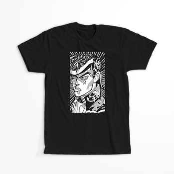 Koszulka Czarna JOJO's Bizarre Adventure - WYBIERZ KOLOR KOSZULKI I FASON