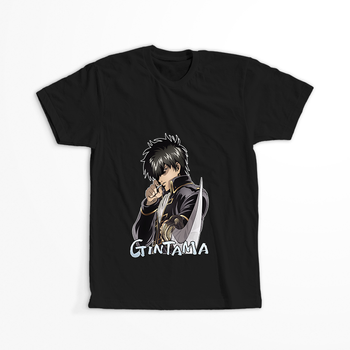 Koszulka Czarna Gintama WYBIERZ KOLOR KOSZULKI I FASON