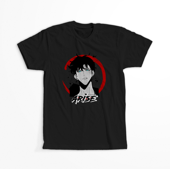 Koszulka Czarna - Solo Leveling  - WYBIERZ KOLOR KOSZULKI I FASON