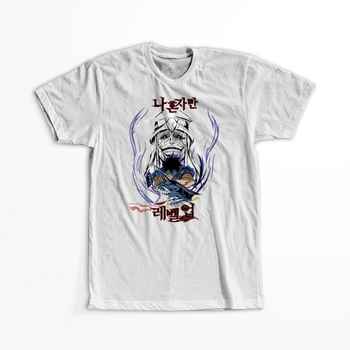 Koszulka Biała - Solo Leveling - WYBIERZ KOLOR KOSZULKI I FASON