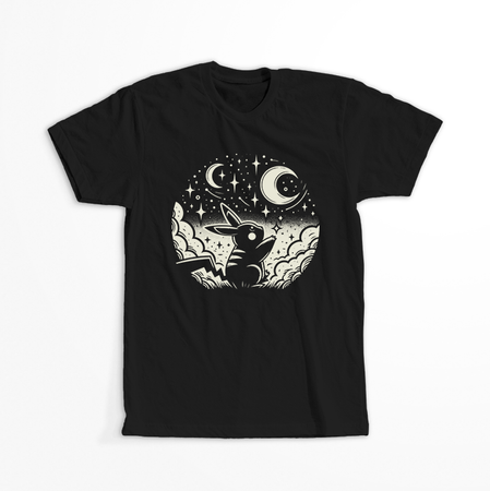 Koszulka Czarna - Pokemon - WYBIERZ KOLOR KOSZULKI I FASON