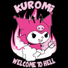 Koszulka Biała - Kuromi - WYBIERZ KOLOR KOSZULKI I FASON