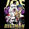 Koszulka Czarna - Digimon - WYBIERZ KOLOR KOSZULKI I FASON