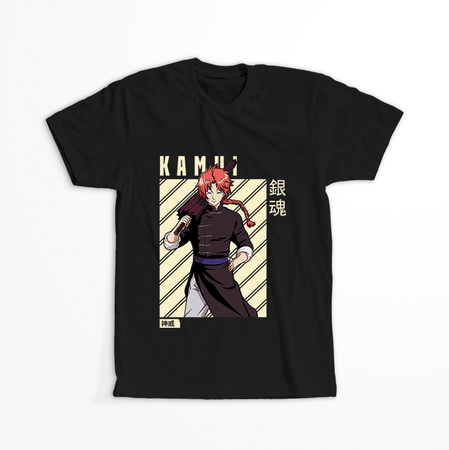 Koszulka Czarna Gintama WYBIERZ KOLOR KOSZULKI I FASON