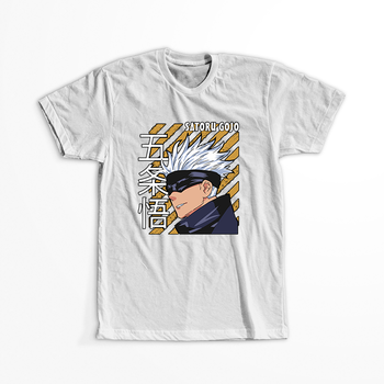 Koszulka Biała Jujutsu Kaisen - WYBIERZ KOLOR KOSZULKI I FASON
