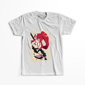 Koszulka Biała Tengen Toppa Gurren Lagann - WYBIERZ KOLOR KOSZULKI I FASON